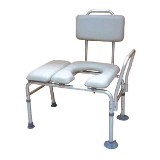 Drive Medical K. D. Padded Combo Transfer Bench Commode