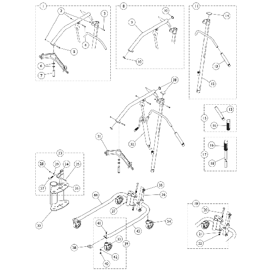 Invacare 9805 Parts