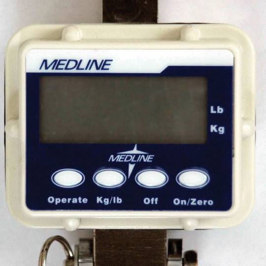 Medline Digital Step-On Scale