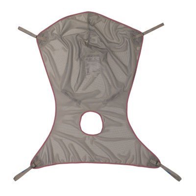 Invacare Comfort Sling with Commode - Net Fabric - Medium