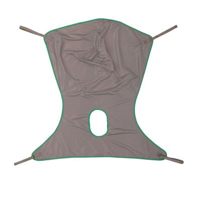 Invacare Comfort Sling w/ Commode - Polyester Fabric - Medium
