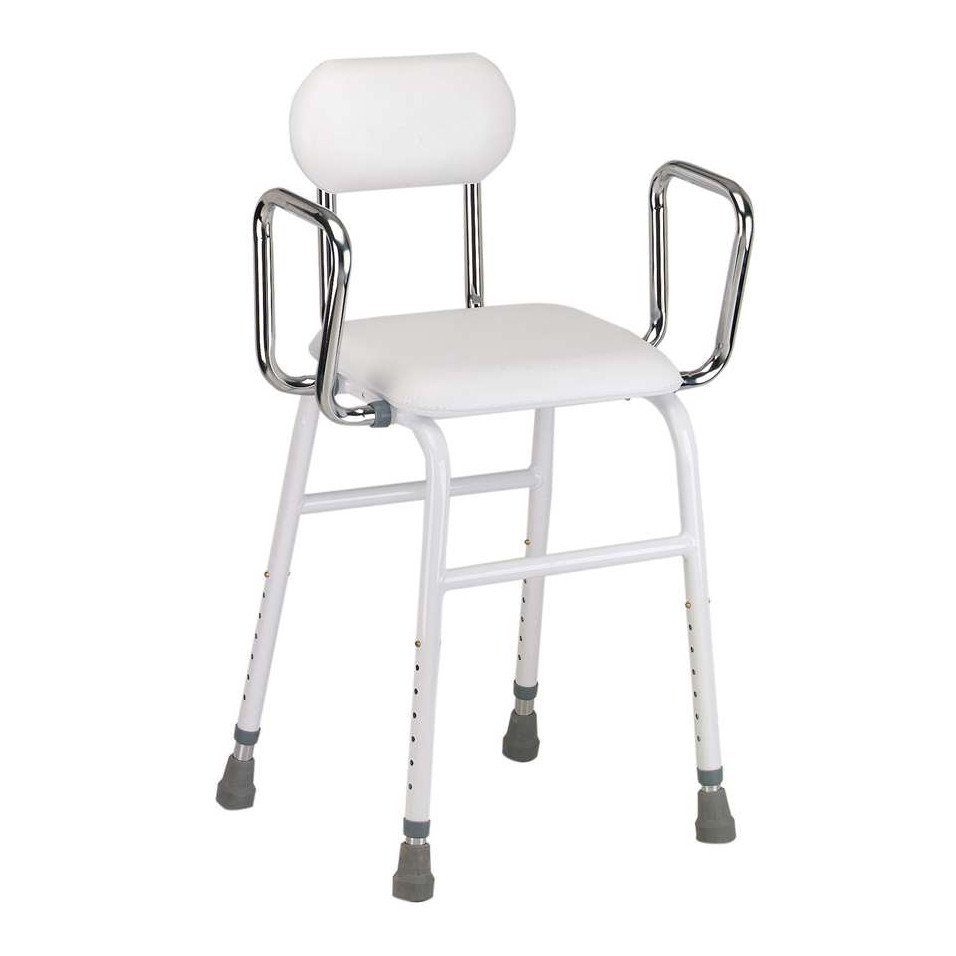 All-Purpose Stool with Adjustable Arms