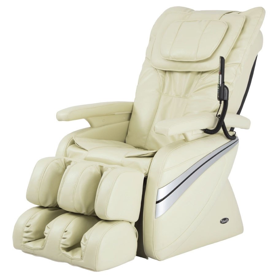 Osaki 1000 Massage Chair - Cream - Front Angle View