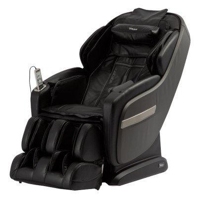 Titan OS-Pro Summit Massage Chair - Black  - Front Angle View