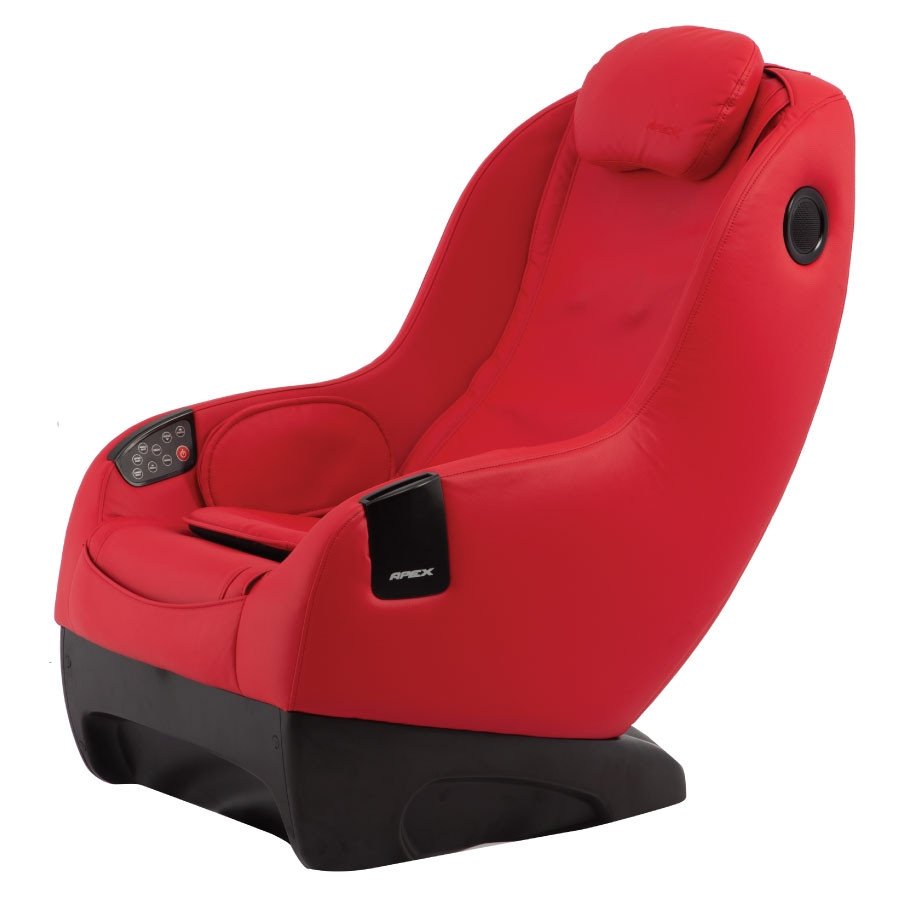 Apex iCozy Massage Chair - Red - Front Angle View