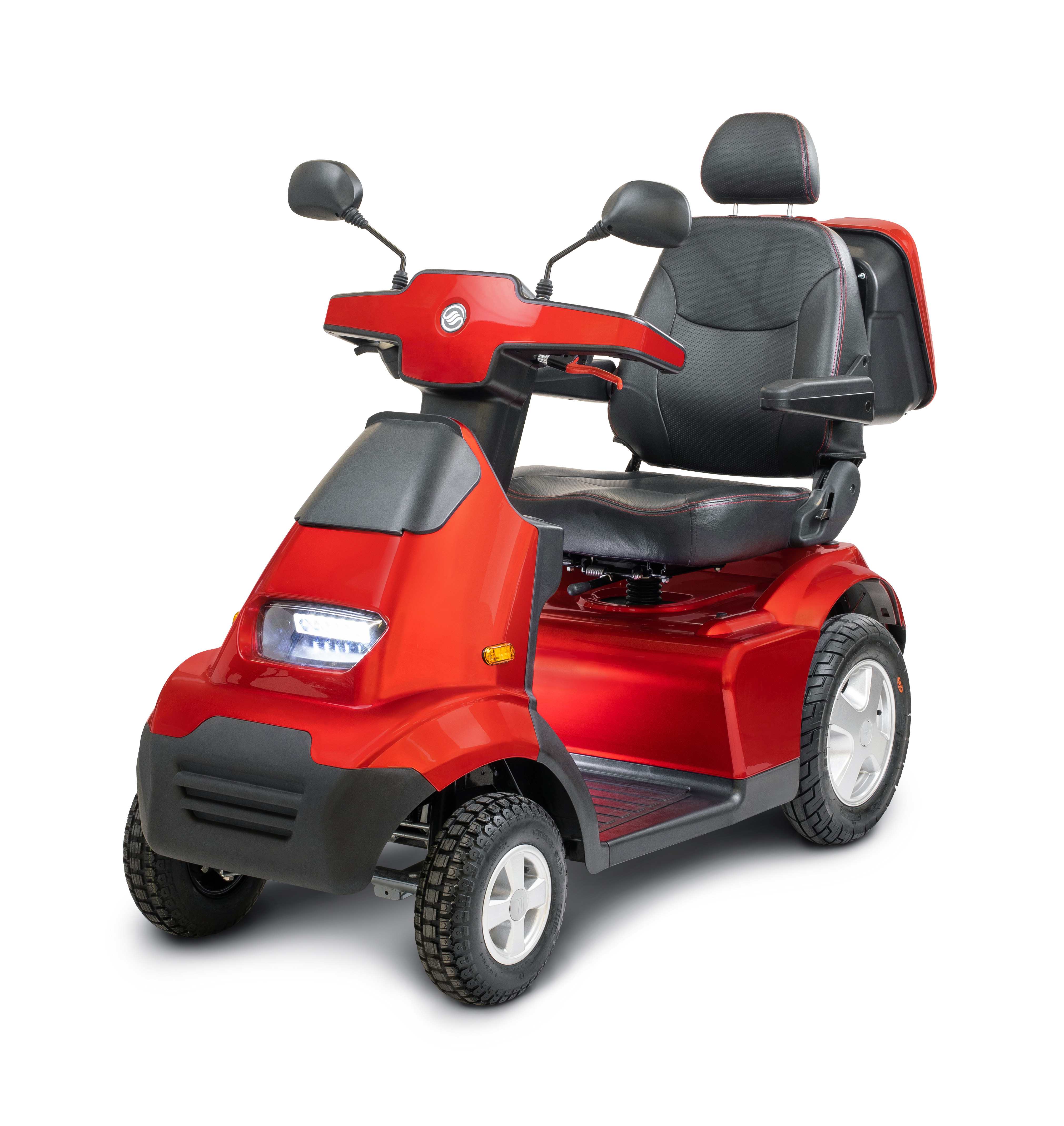 AFISCOOTER S4 Standard 4-Wheel Scooter Red
