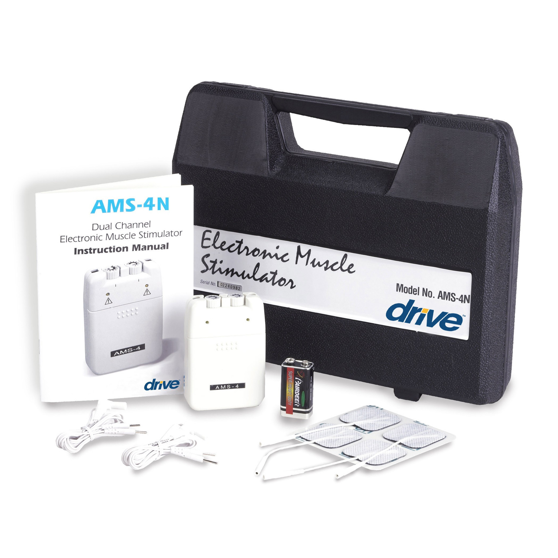 Drive Medical Deluxe Electronic Muscle Stimulator 