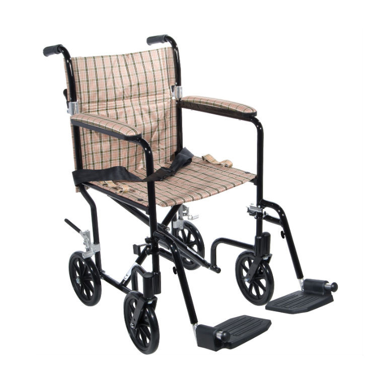 Drive Medical Deluxe Fly-Lite Lightweight Transport Chair