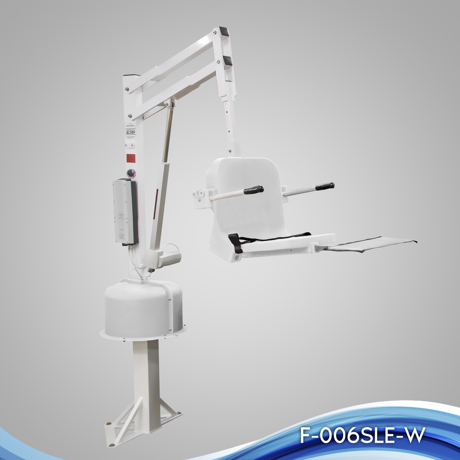 Spa Lift Elite 68 - ADA Compliant - 300lb - White / White