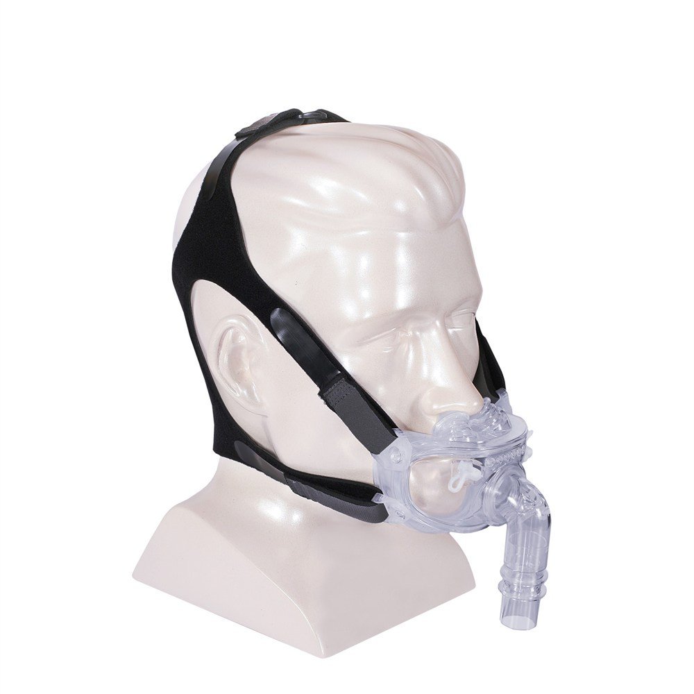 Hybrid Universal Full Face CPAP Mask and Headgear