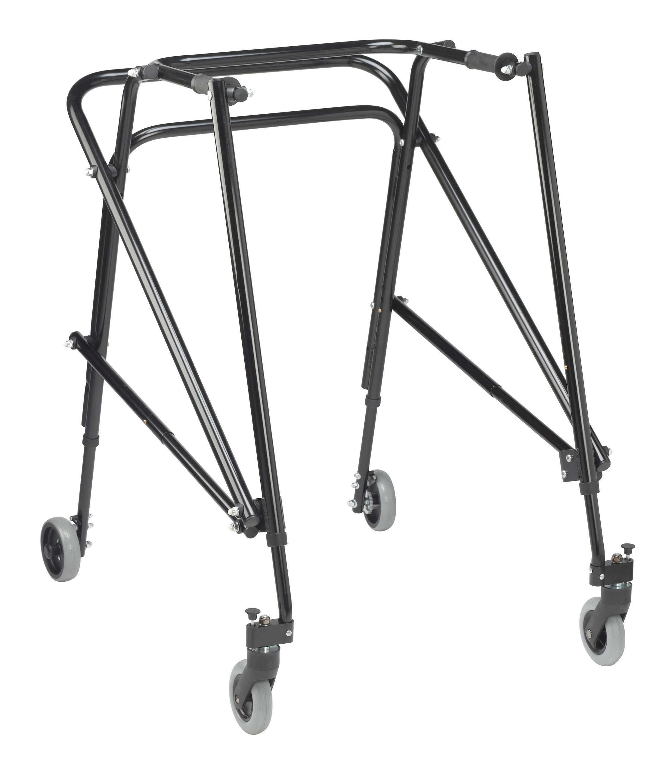 Nimbo 2G Lightweight Posterior Walker - Extra Large - Emperor Black - Angle View