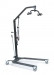 Lumex Patient Hydraulic Lift, Black/Silver Vein Hammertone