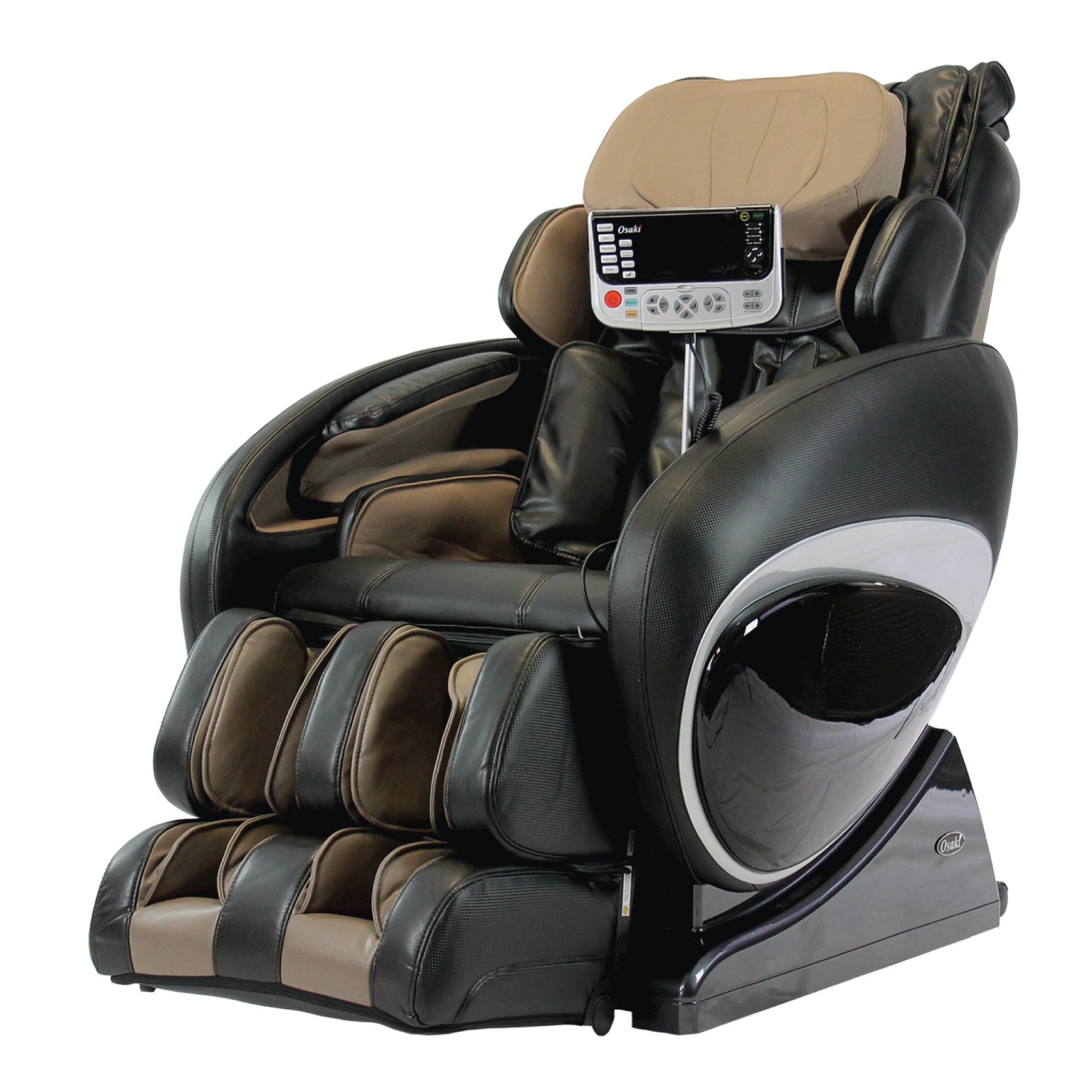 Osaki 4000T Massage Chair - Cream - Front Angle View