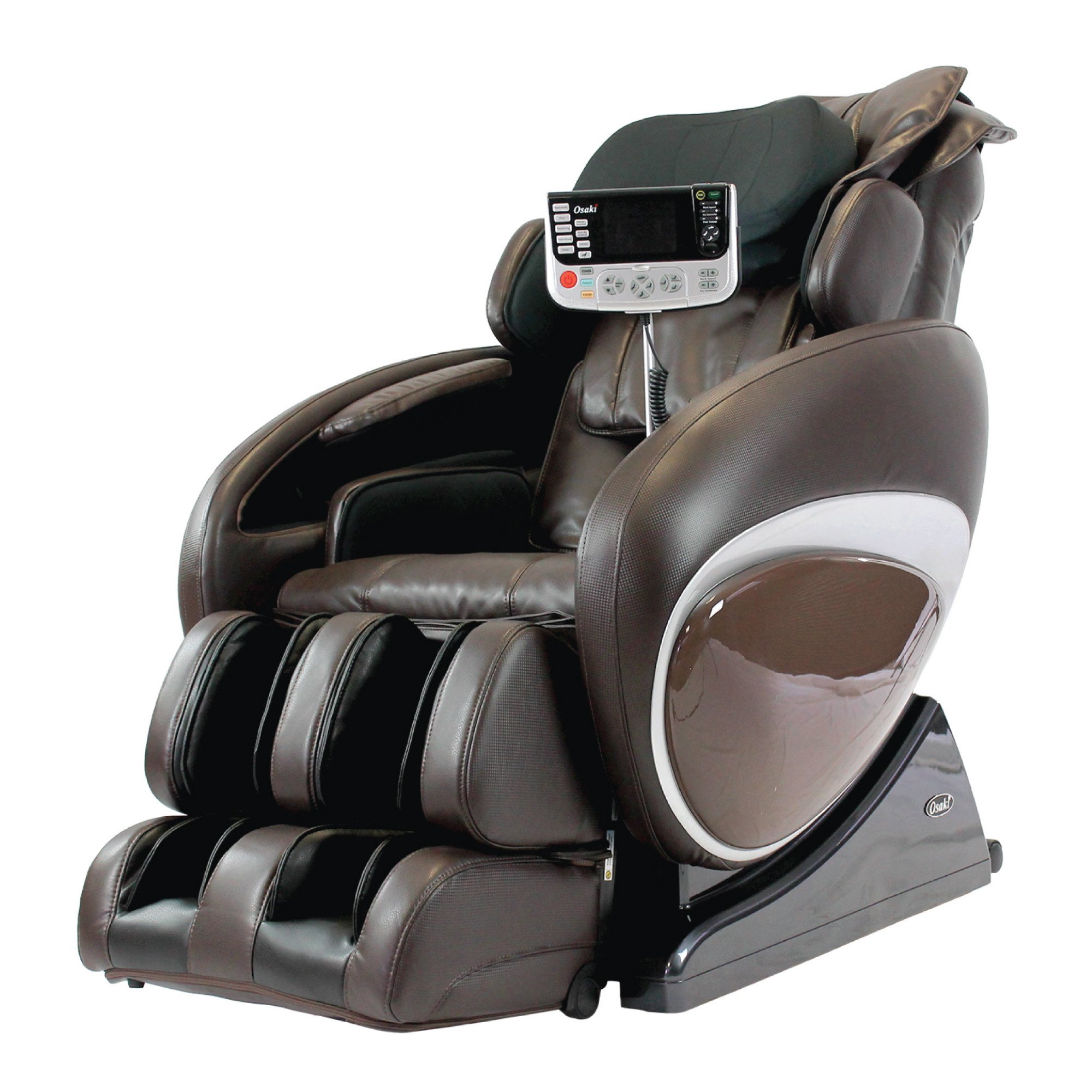 Osaki 4000T Massage Chair - Charcoal - Front Angle View