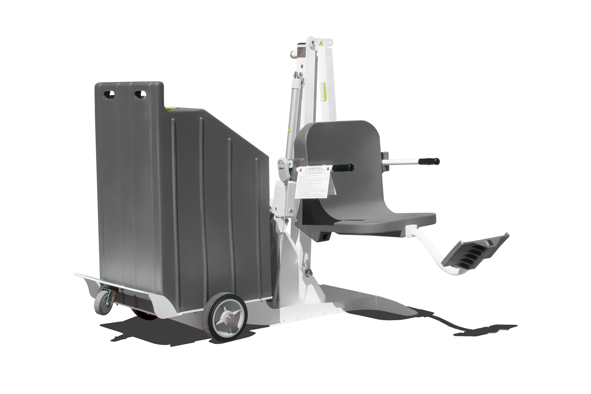 Aqua Creek  Portable Pro 2 Pool Lift - Sand Ballast -Sand not included White/Gray