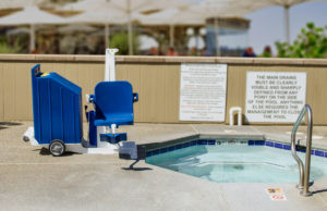 Aqua Creek  Portable Pro 2 Pool Lift - Sand Ballast -Sand not included Choose Color