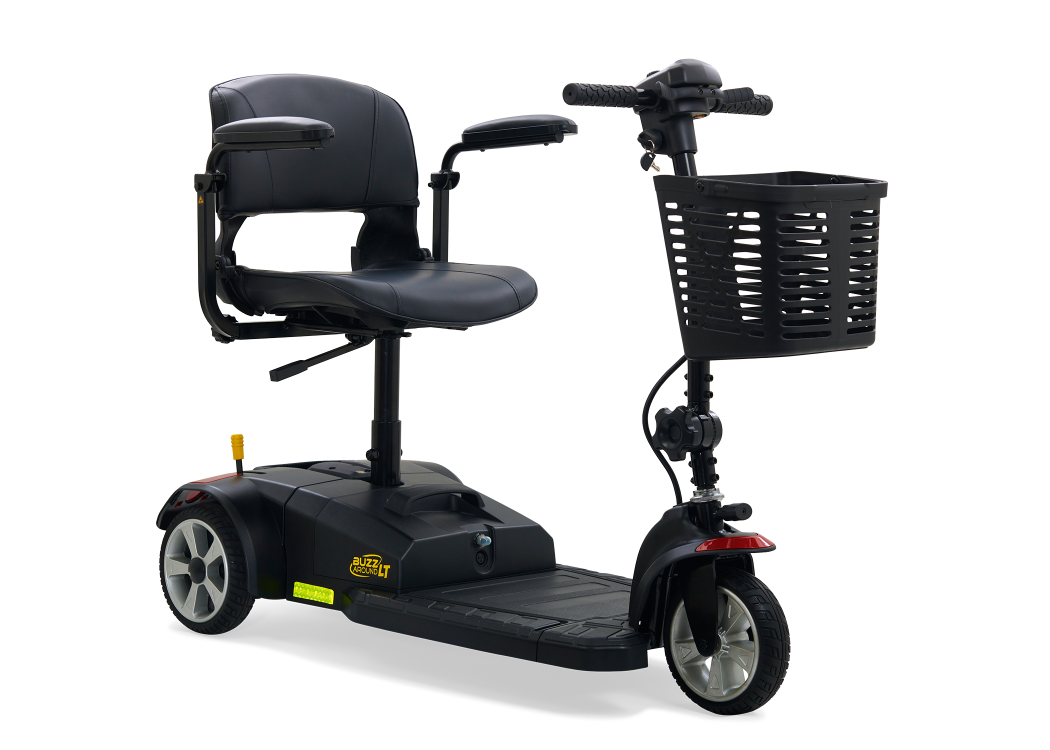 Buzzaround LT 3-Wheel Scooter - 45 Degree View