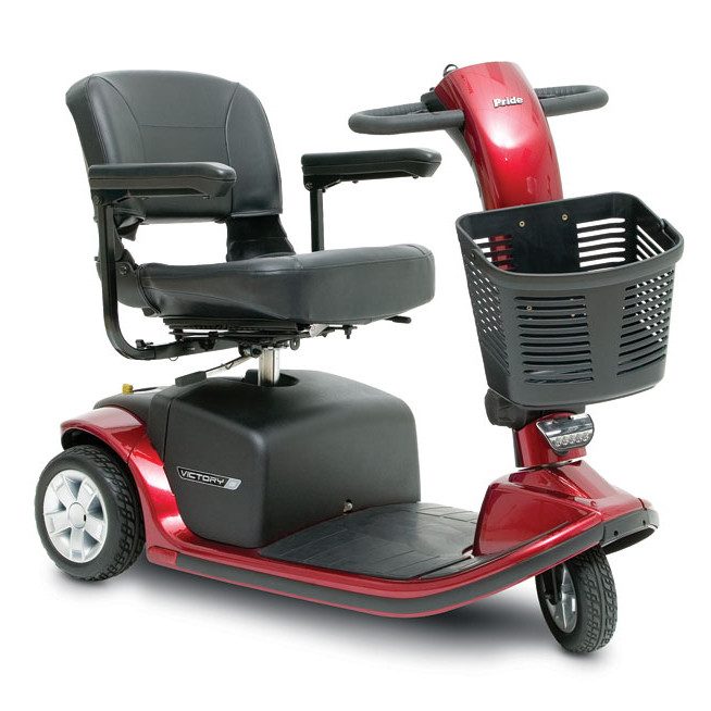 Pride Victory 9 3-Wheel Red