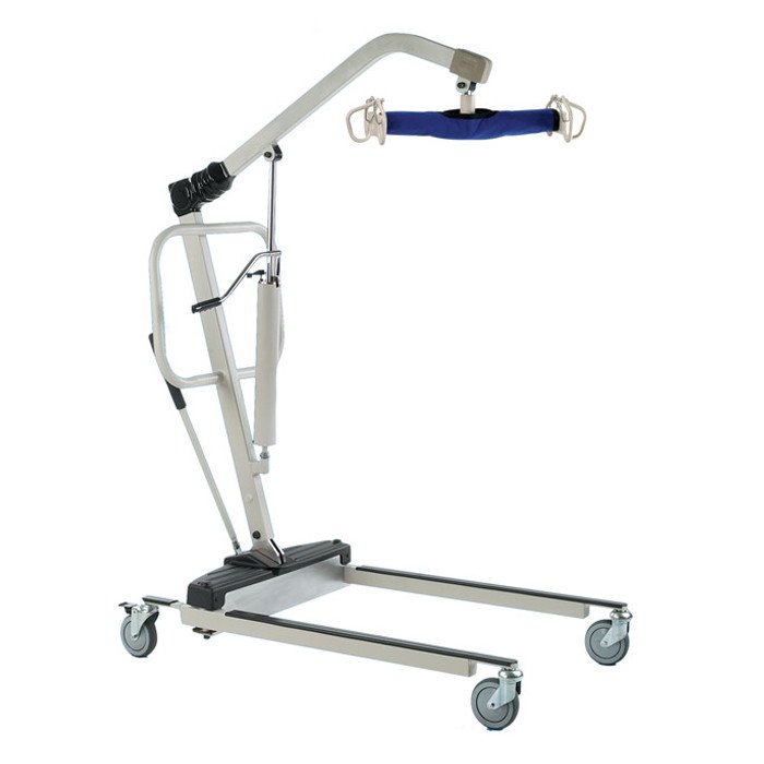 Invacare Reliant 450 Manual Hydraulic Patient Lift with Low Base