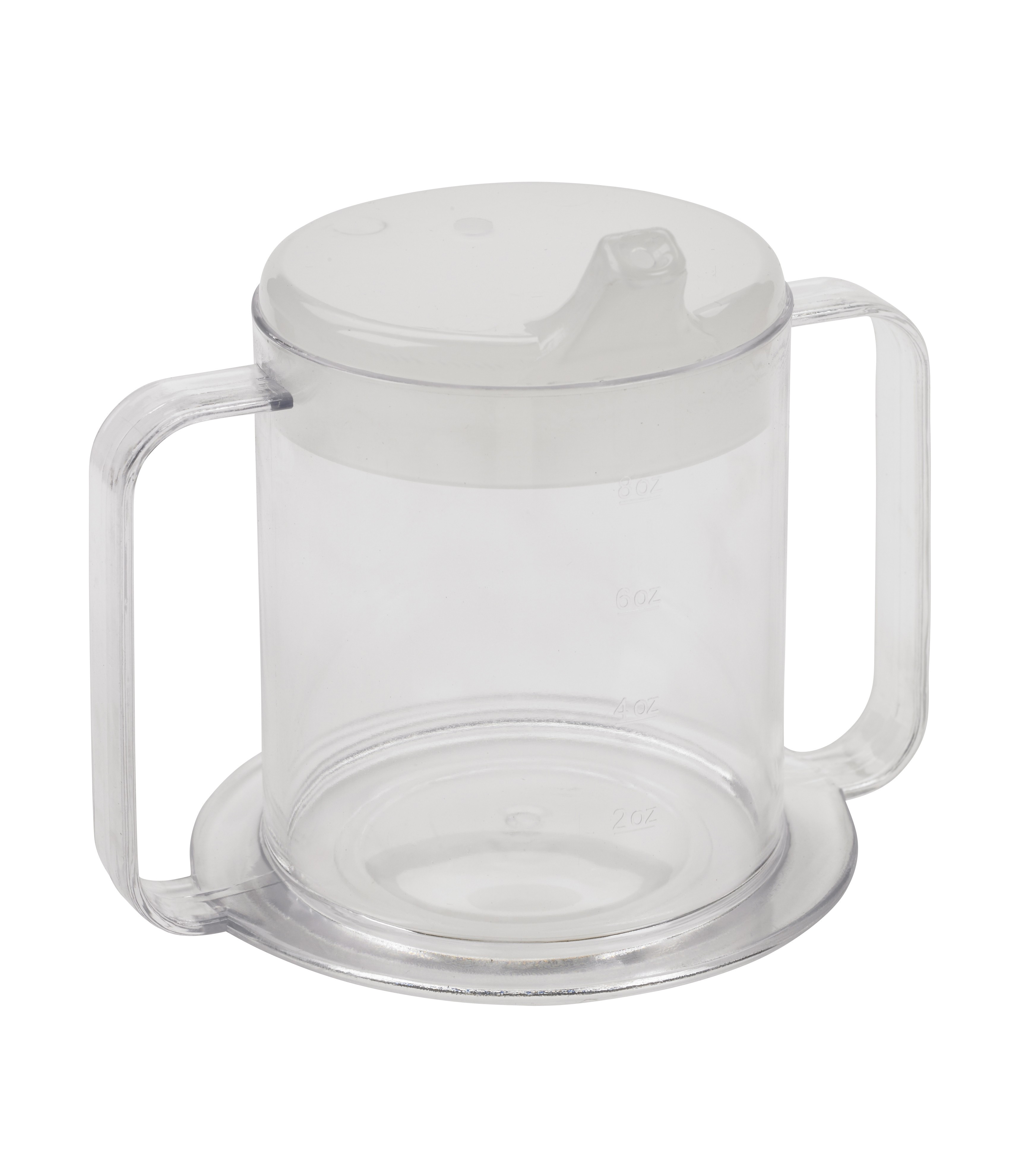 Clear 2-Handle Cup