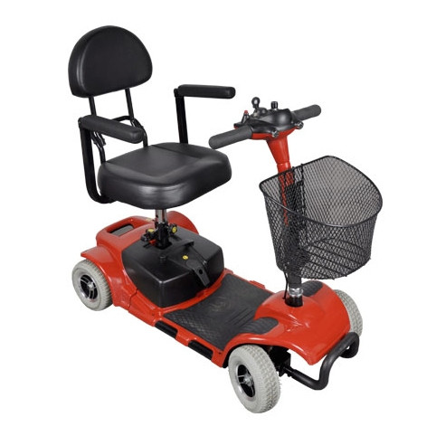 Zipr Roo 4-Wheel Mobility Scooter - Red