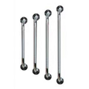 Chrome Knurled Grab Bar