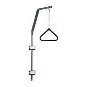 Trapeze Bar with Silver Vein Finish