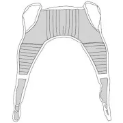 Drive Padded U-Sling w/o Head Support