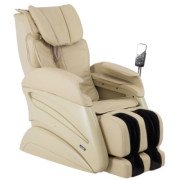 Osaki TW- Chiro Massage Chair - Beige - Front Angle View