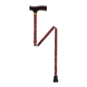 Height Adjustable Folding Cane