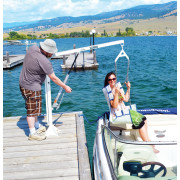 Aqua Creek EZ-2 Manual Pool Lift / Boat Access Lift - Dock / Boat Access