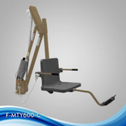 Aqua Creek Mighty 600 Pool Lift, No Anchor, Custom Powder Coat Base, Custom Seat, 600lb Capacity