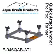 Ranger/ Pro Pool / Admiral AT - Anchor Kit for Standard Concrete Apps w/Quick Attach Knobs