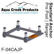 Aqua Creek Anchor Kit, Standard Concrete Applications For Ranger, Pro, Admiral Lifts