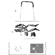 Ratchet Assembly, Grey - 6065A, 6074A