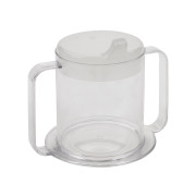 Clear 2-Handle Cup