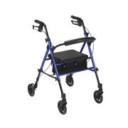 Adjustable Height Rollator with 6" Wheels