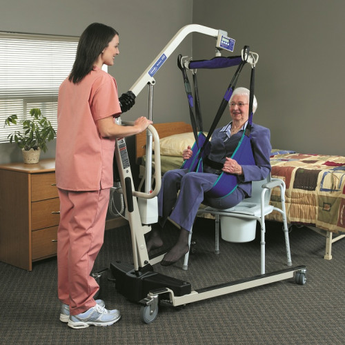 Invacare Reliant Plus 450 Electric Patient Lift with Power Low Base