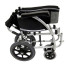 Ultra Lightweight S-Ergo 115 Transport Wheelchair Folded