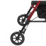Adjustable Height Rollator with 6" Casters - RTL10261RD - Casters