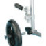 Deluxe Fly-Weight Aluminum Transport Chair with Removable Casters - Caster Assembly