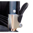 Deluxe Fly-Weight Aluminum Transport Chair with Removable Casters - Brake Lever