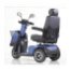 Afiscooter C / Breeze C 3-Wheel Scooter - Blue - Side View