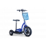 E-Wheels 3 Wheel Stand or Sit Scooter with Folding Tiller -  EW-18-Blue