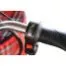 E-Wheels 3 Wheel Stand or Sit Scooter with Folding Tiller - EW-18 Red