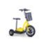E-Wheels 3 Wheel Stand or Sit Scooter with Folding Tiller - EW-18 Yellow