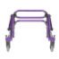 Nimbo 2G Lightweight Posterior Walker - Large - Wizard Purple - Front View