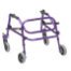 Nimbo 2G Lightweight Posterior Walker - Large - Wizard Purple - Angle View