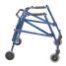 Nimbo 2G Lightweight Posterior Walker - Large - Knight Blue - Side View