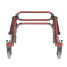 Nimbo 2G Lightweight Posterior Walker - Large - Castle Red - Front View